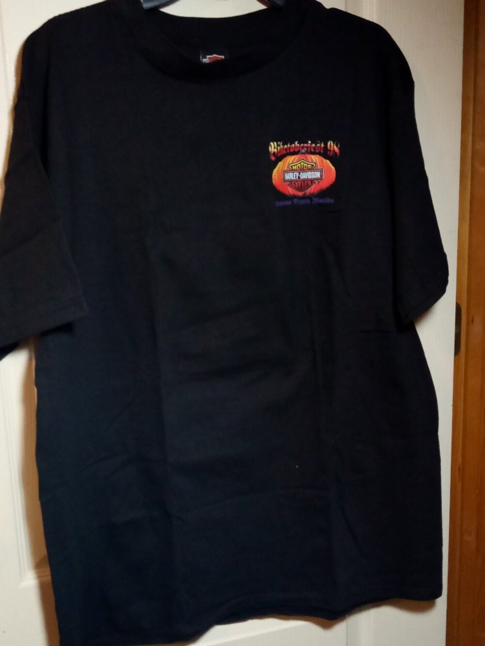 Harley Davidson Tee Shirt, Size XL Biketoberfest